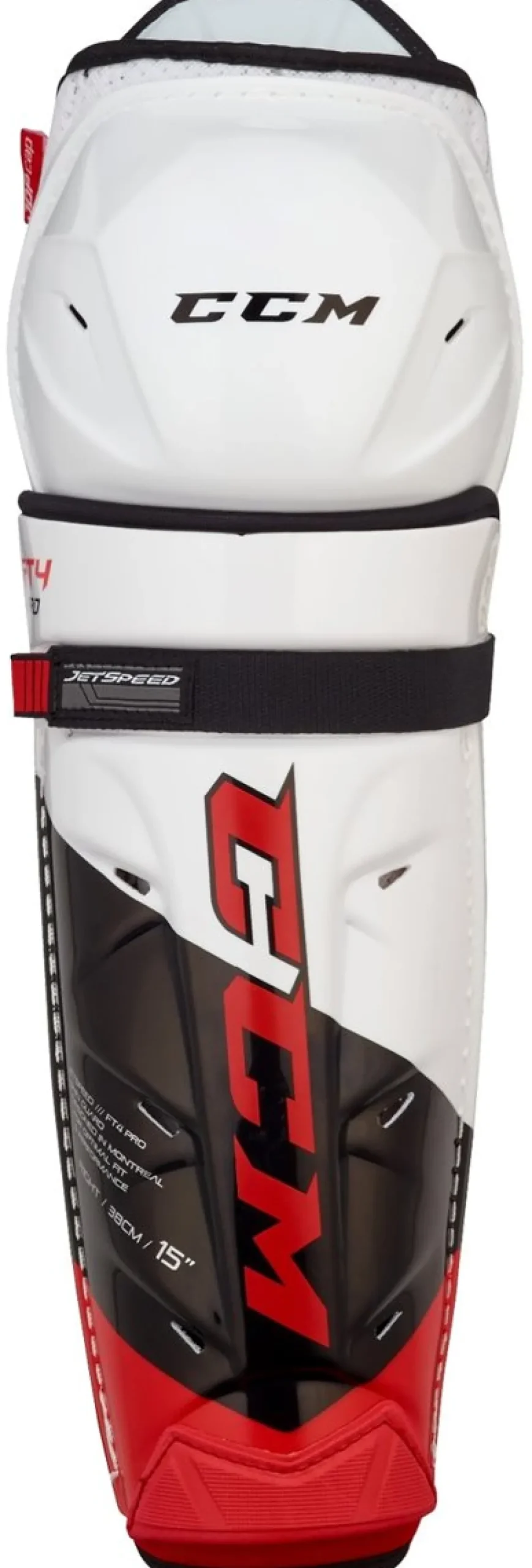 Ccm Shin Guards Jetspeed Ft4 Pro Jr.