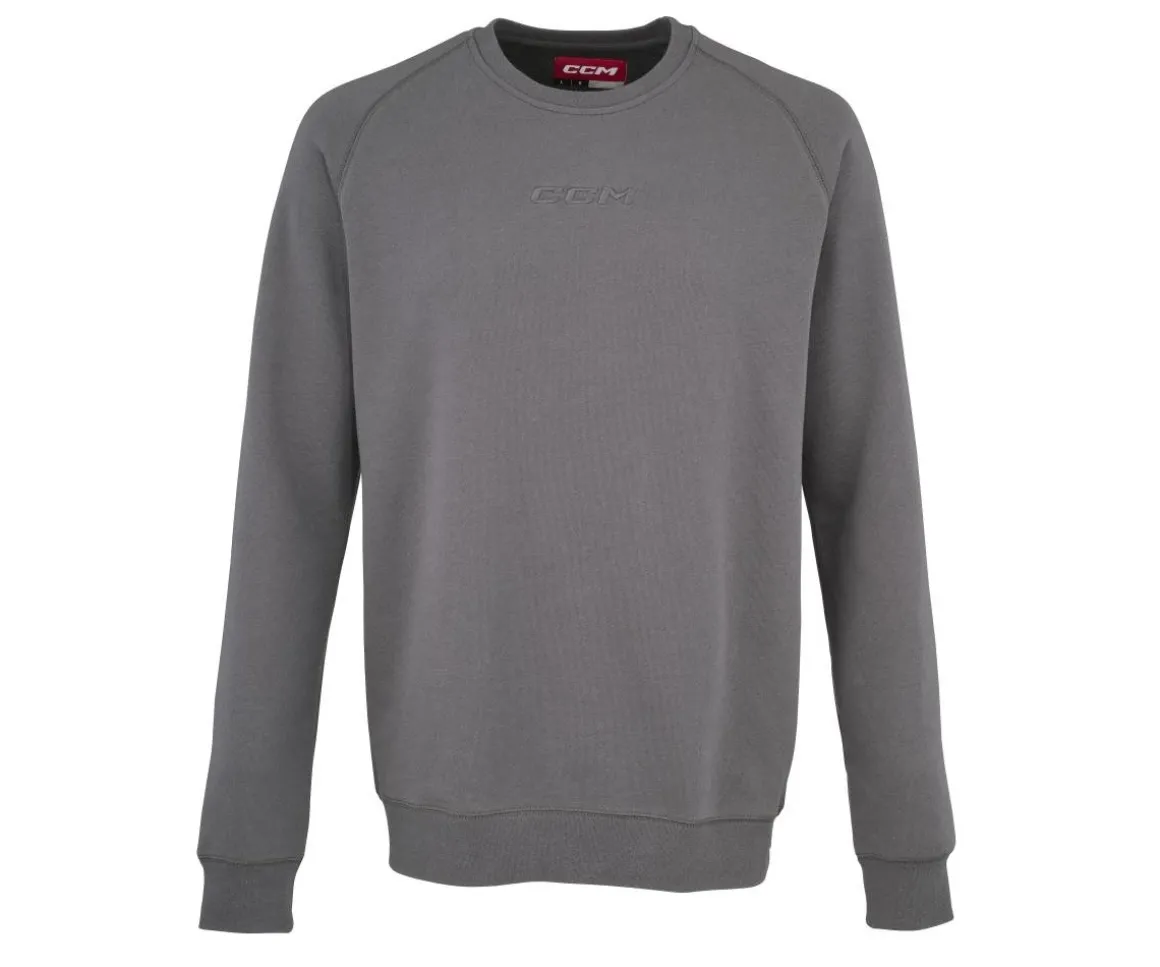 Ccm Sweater Core Fleece Crew Jr Charocal