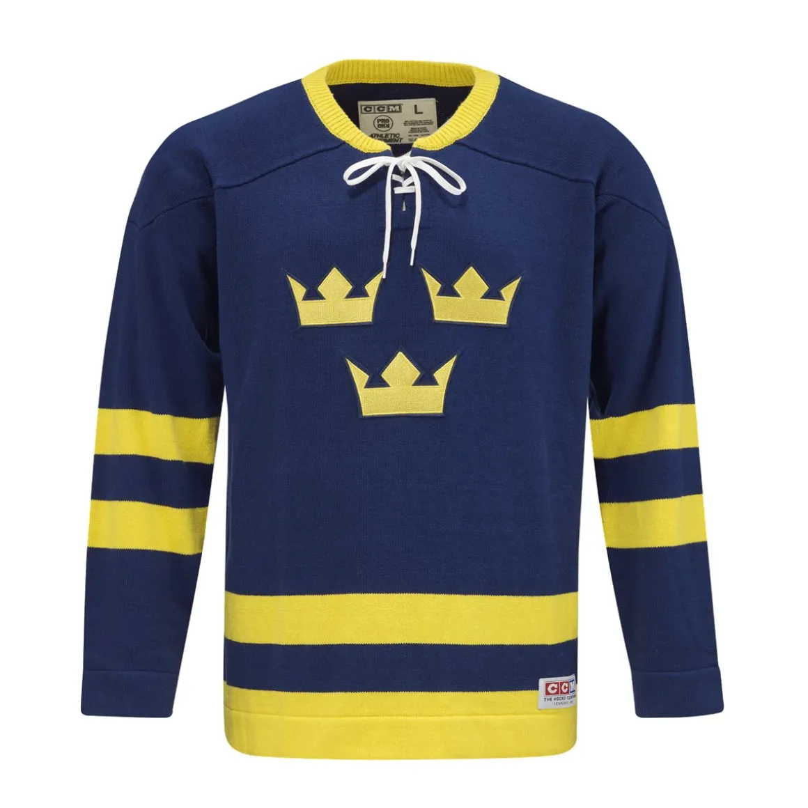 Ccm Sweater Flag Vintage Sweather Team Swe