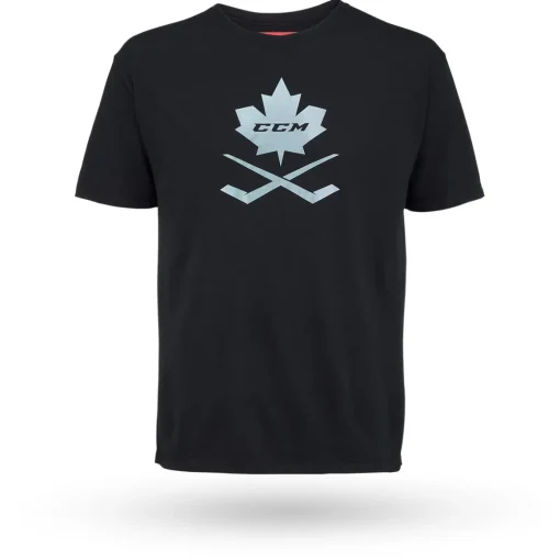 Ccm T-Shirt Blackout Leaf Iridescent Sr